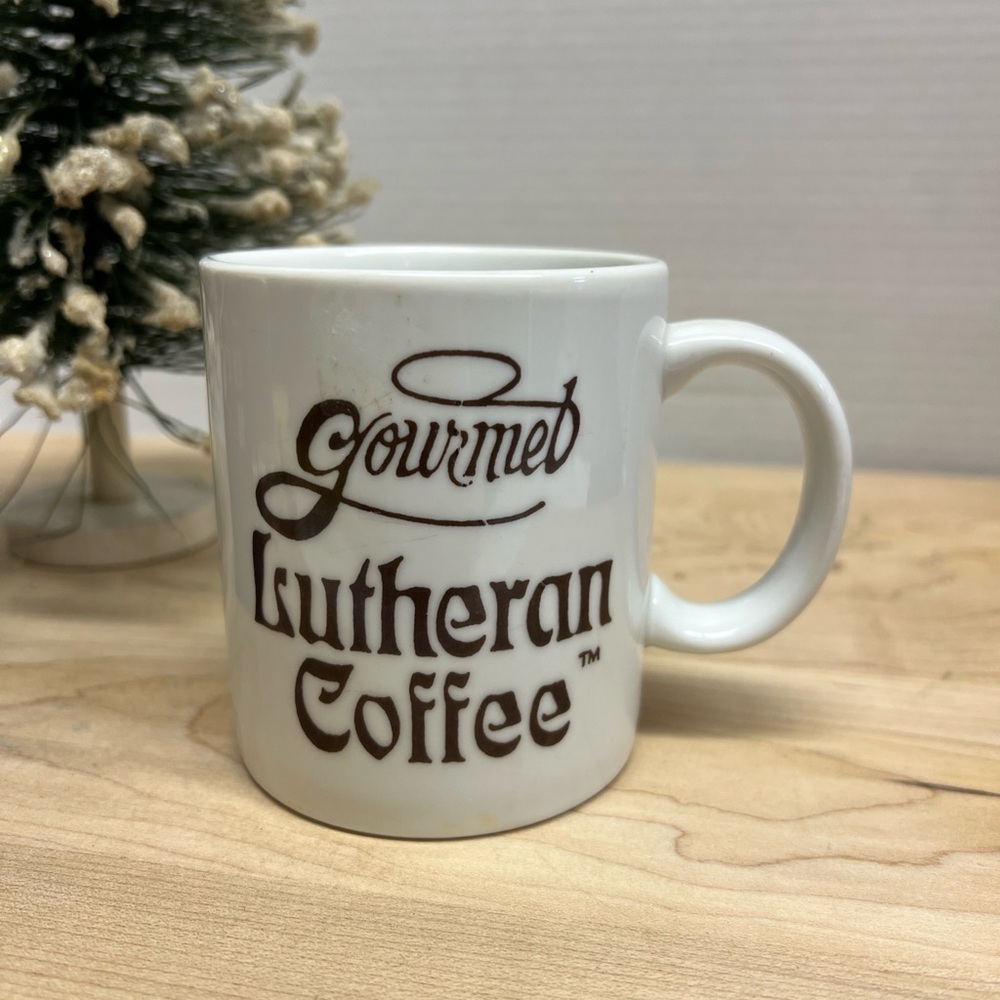 Gourmet Lutheran Coffee Mug It’s Heavenly Vintage 1987